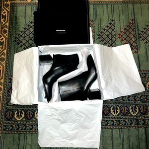 Alexander Wang Cut Out Heel Boots